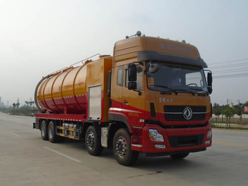 东风天龙前四后八11.3方水19.5方污清洗吸污车